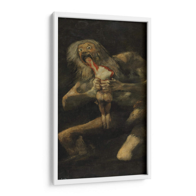 Saturno devorando a su hijo - Francisco de Goya | Cuadro decorativo de Canvas Lab