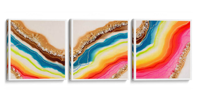 Perfume de Sirena - Set de 3 - GOGA - Cuadro decorativo | Canvas Lab
