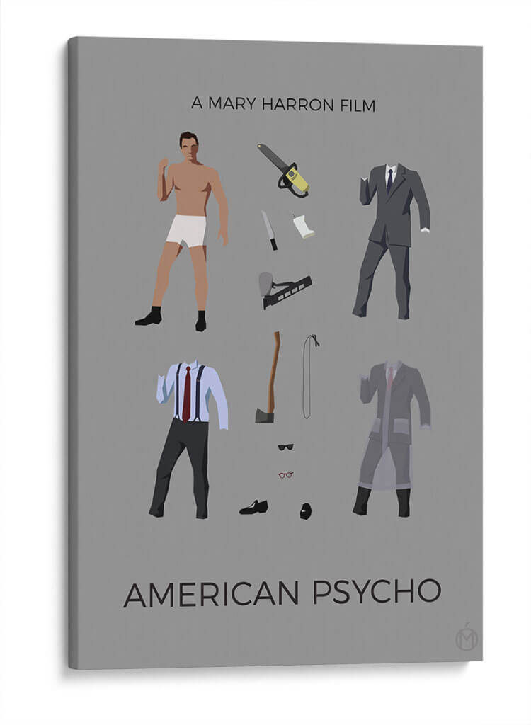 American Psycho | Cuadro decorativo de Canvas Lab