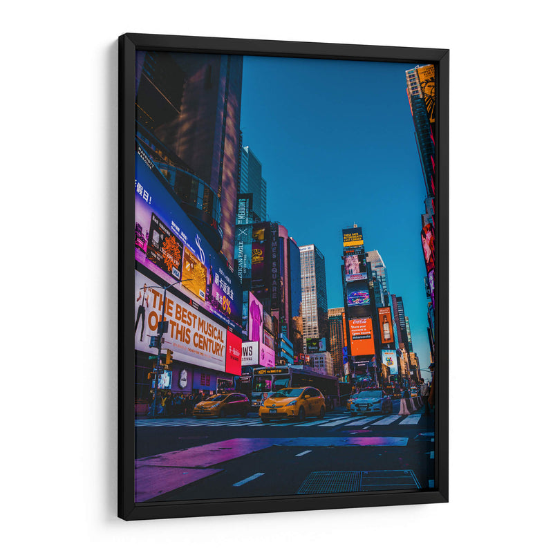 Times Square a color | Cuadro decorativo de Canvas Lab