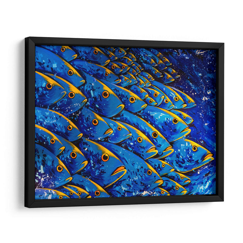Viviendo en aguas azules | Cuadro decorativo de Canvas Lab