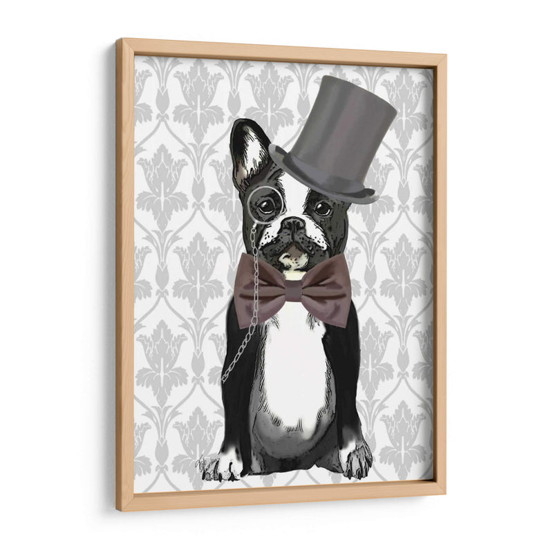 Monsieur Bulldog - Fab Funky | Cuadro decorativo de Canvas Lab