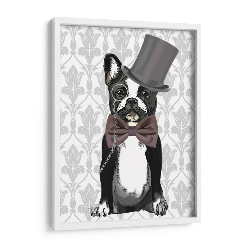Monsieur Bulldog - Fab Funky | Cuadro decorativo de Canvas Lab