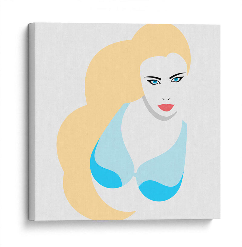 Baby blue bikini | Cuadro decorativo de Canvas Lab