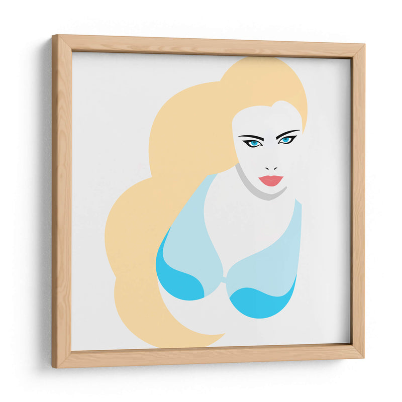 Baby blue bikini | Cuadro decorativo de Canvas Lab