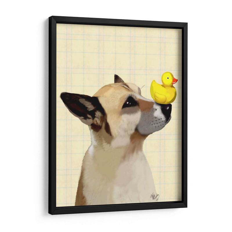 Perro Y Pato - Fab Funky | Cuadro decorativo de Canvas Lab