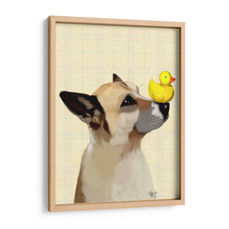 Perro Y Pato - Fab Funky | Cuadro decorativo de Canvas Lab