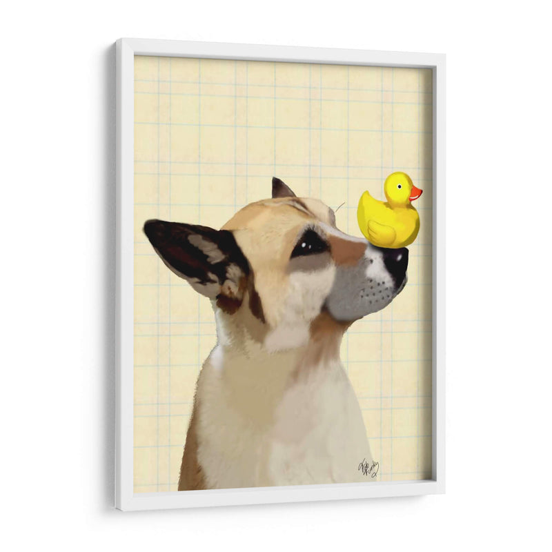 Perro Y Pato - Fab Funky | Cuadro decorativo de Canvas Lab