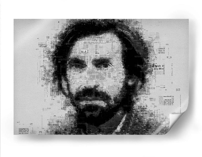 Andrea Pirlo ilustración | Cuadro decorativo de Canvas Lab