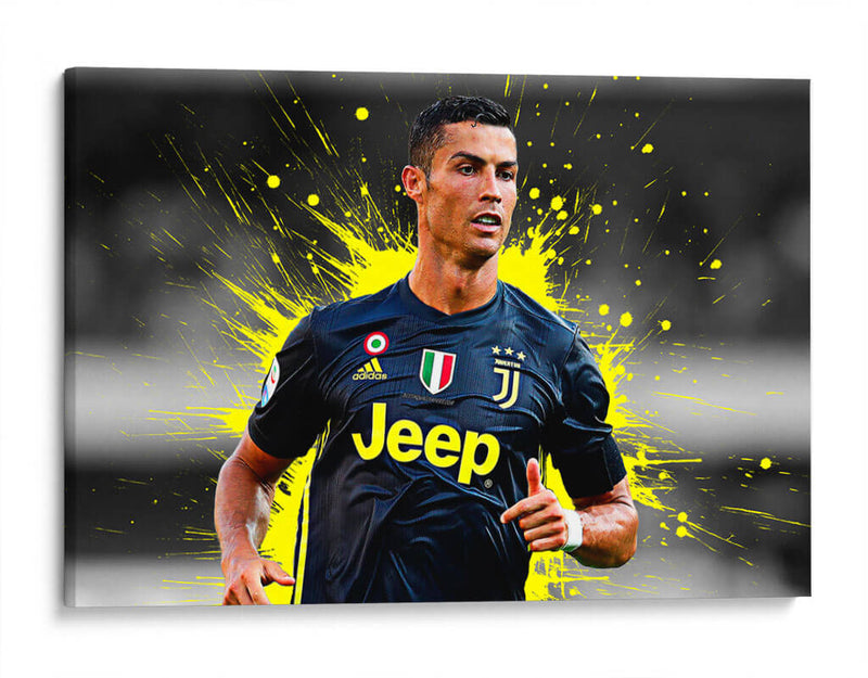 Cristiano Ronaldo - Juventus | Cuadro decorativo de Canvas Lab