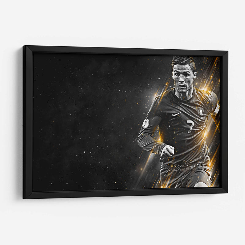 Cristiano Ronaldo estelar | Cuadro decorativo de Canvas Lab