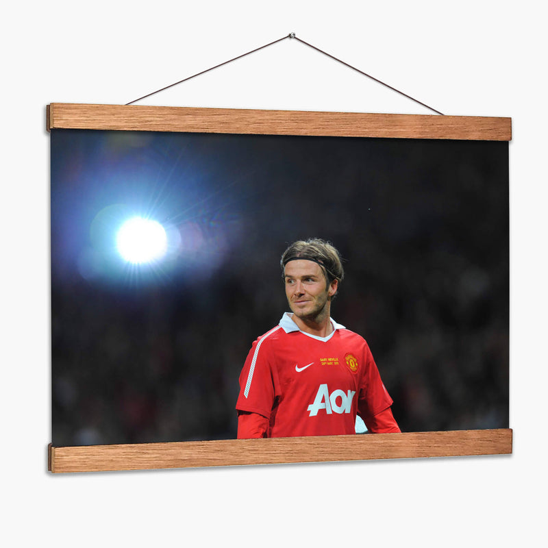 David Beckham - Manchester United | Cuadro decorativo de Canvas Lab