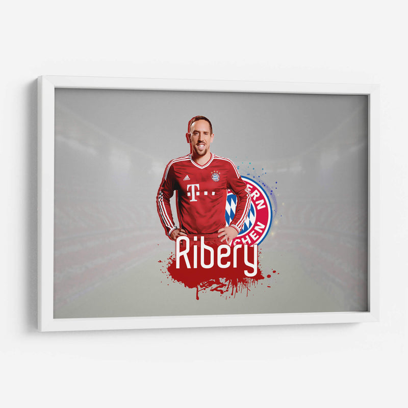 Franck Ribéry | Cuadro decorativo de Canvas Lab