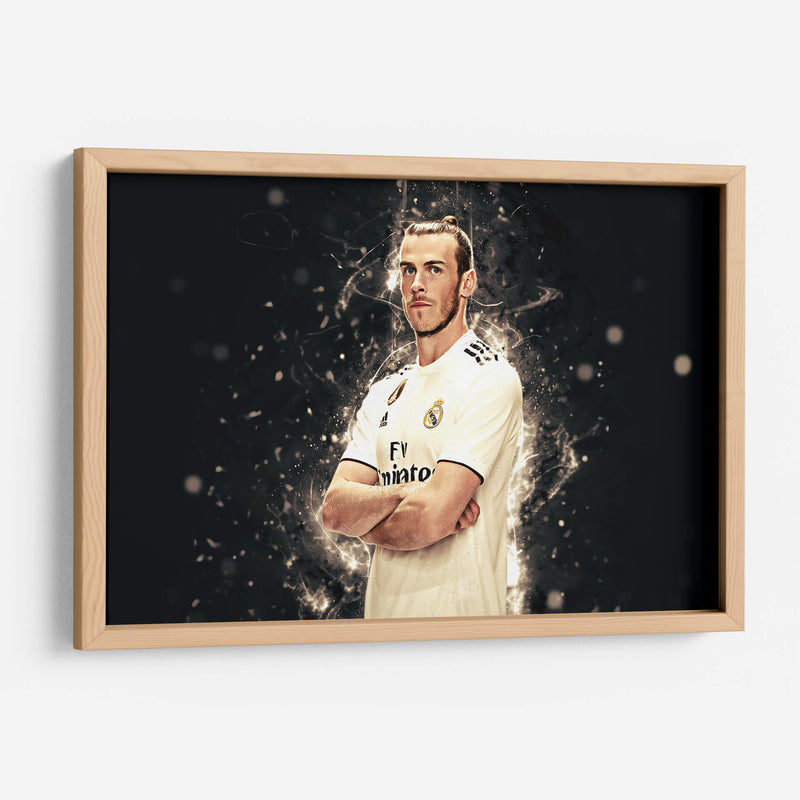 Gareth Bale posando | Cuadro decorativo de Canvas Lab