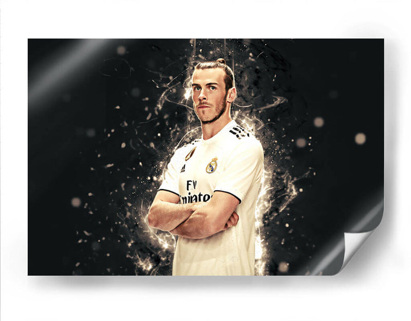 Gareth Bale posando | Cuadro decorativo de Canvas Lab