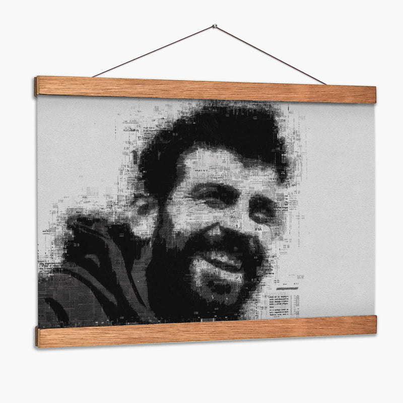 Gerard Piqué en periodico | Cuadro decorativo de Canvas Lab