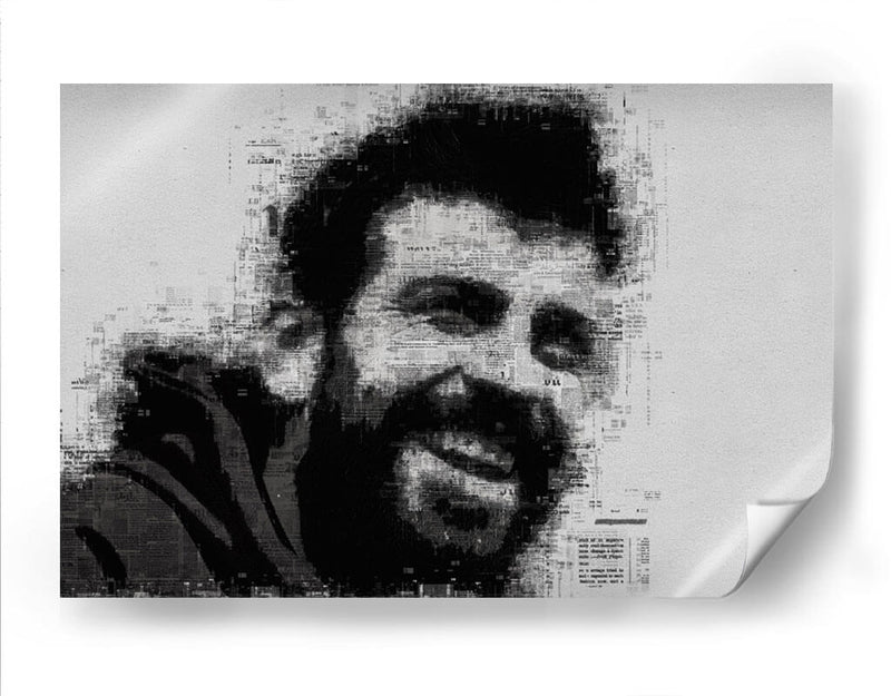 Gerard Piqué en periodico | Cuadro decorativo de Canvas Lab