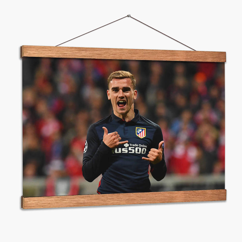 Griezmann festejando | Cuadro decorativo de Canvas Lab