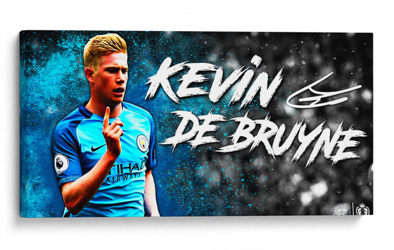 Kevin De Bruyne | Cuadro decorativo de Canvas Lab