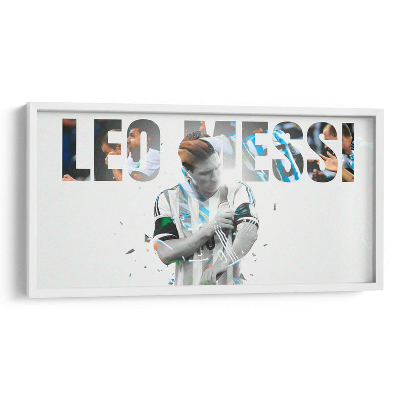 Leo Messi inspiración | Cuadro decorativo de Canvas Lab