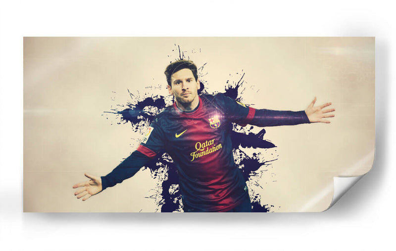 Leonel Messi inspiración | Cuadro decorativo de Canvas Lab