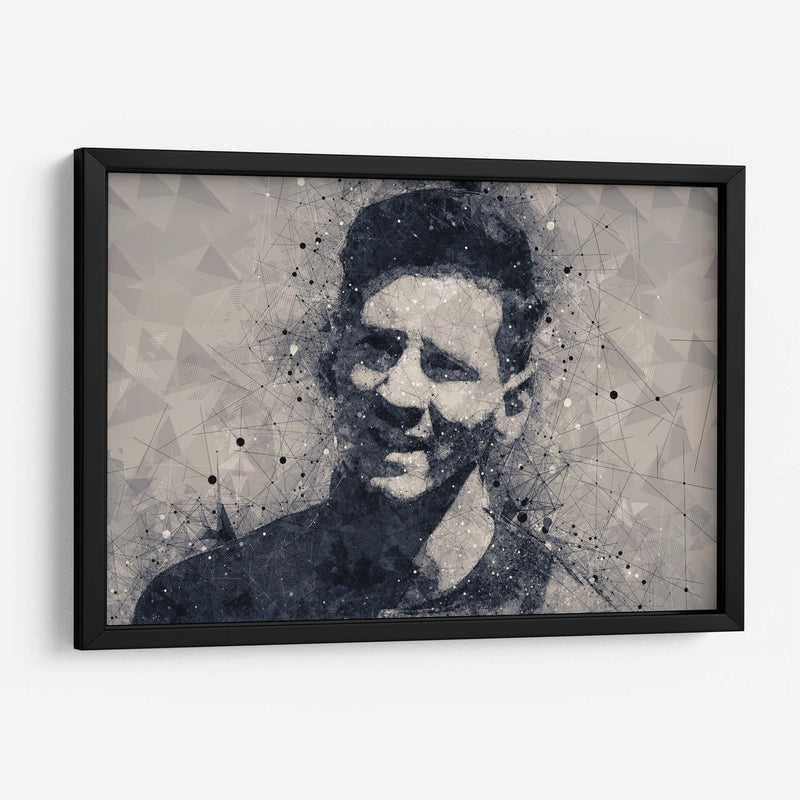 Leonel Messi ilustrado | Cuadro decorativo de Canvas Lab