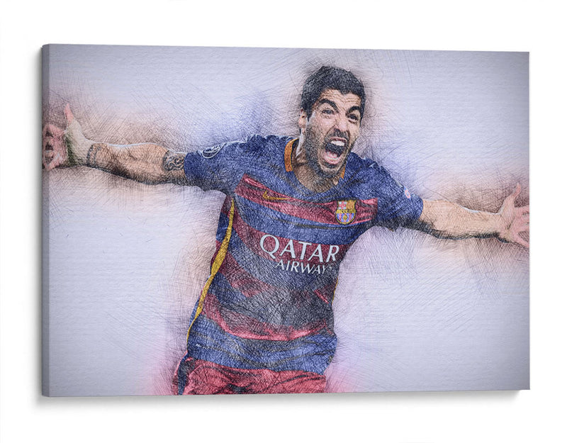 Luis Alberto Suárez - Barcelona | Cuadro decorativo de Canvas Lab