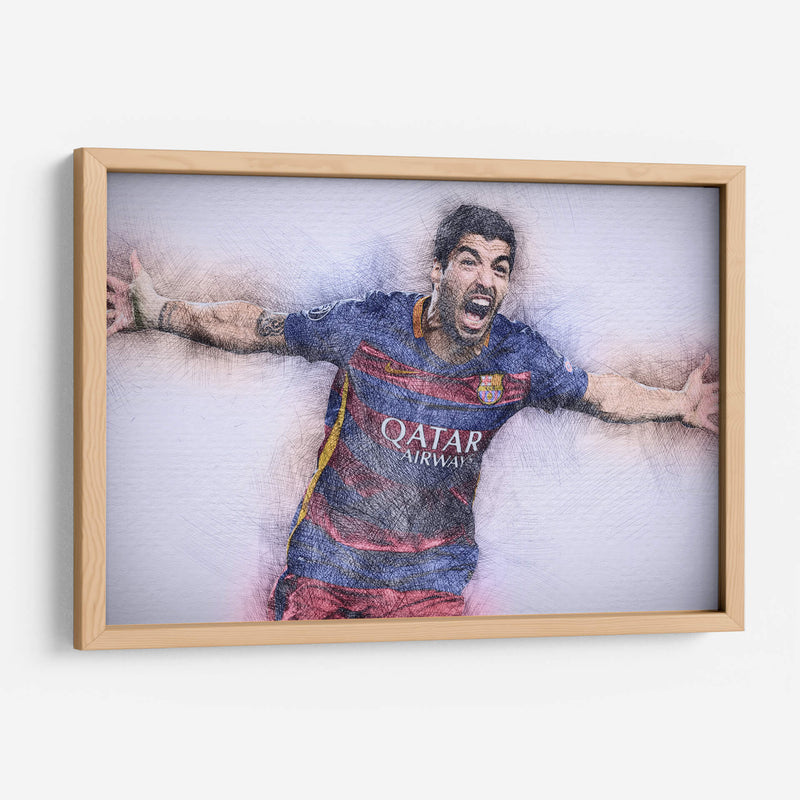Luis Alberto Suárez - Barcelona | Cuadro decorativo de Canvas Lab