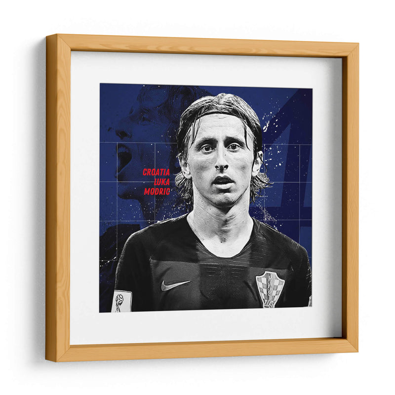 Luka Modrić - Croacia | Cuadro decorativo de Canvas Lab