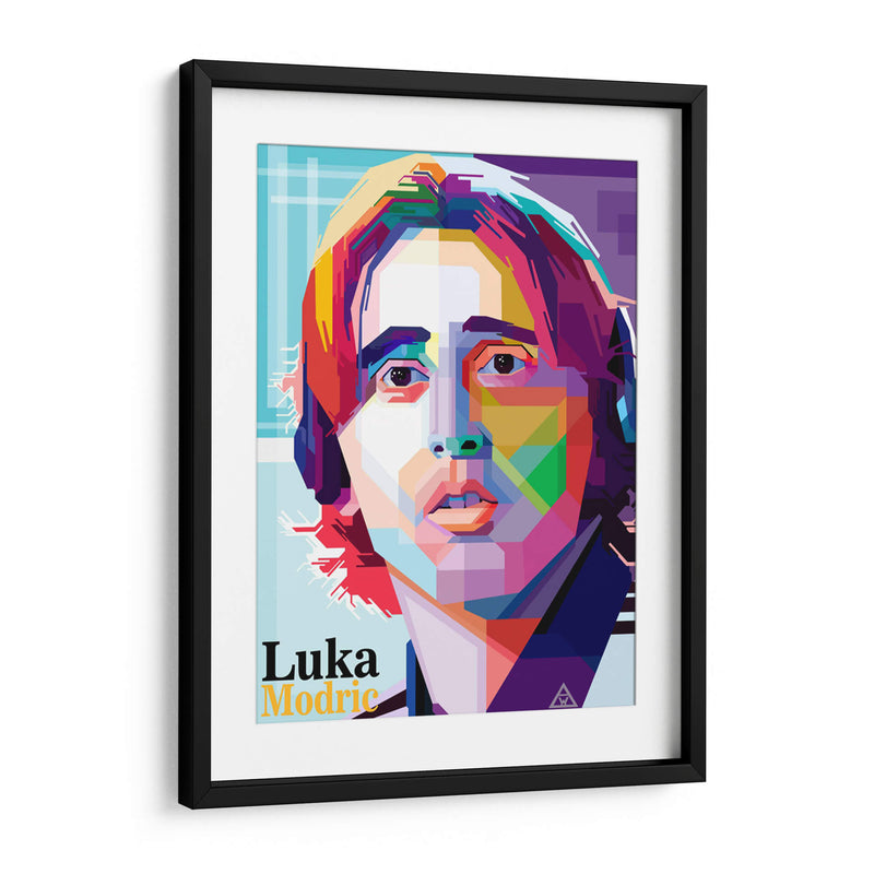 Luka Modrić ilustrado | Cuadro decorativo de Canvas Lab