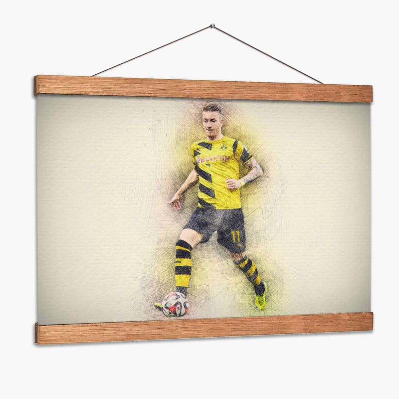 Marco Reus - Borussia Dortmund | Cuadro decorativo de Canvas Lab