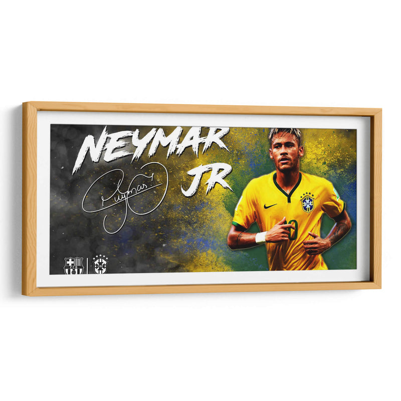 Neymar Jr art | Cuadro decorativo de Canvas Lab
