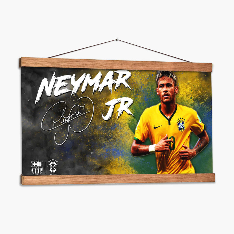 Neymar Jr art | Cuadro decorativo de Canvas Lab