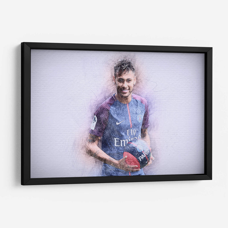 Neymar Jr | Cuadro decorativo de Canvas Lab