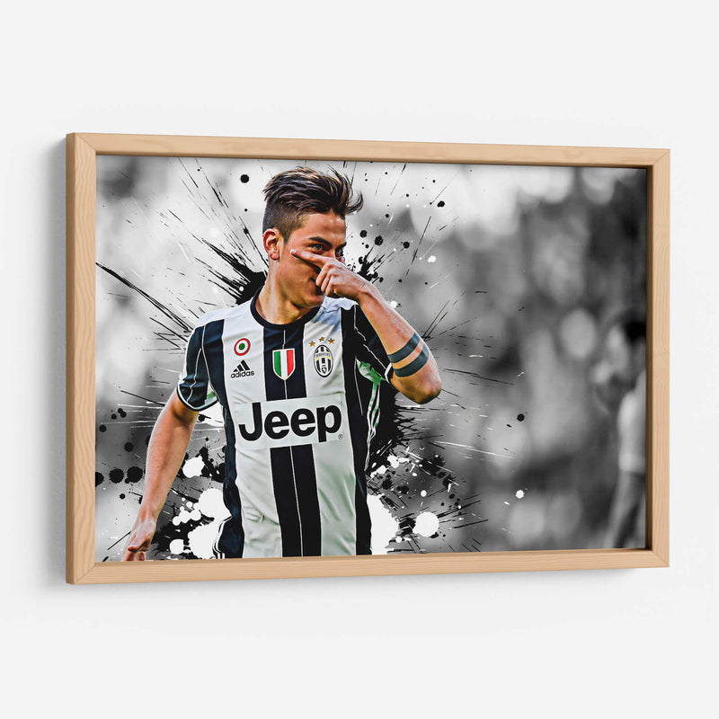 Paulo Dybala - Juventus | Cuadro decorativo de Canvas Lab