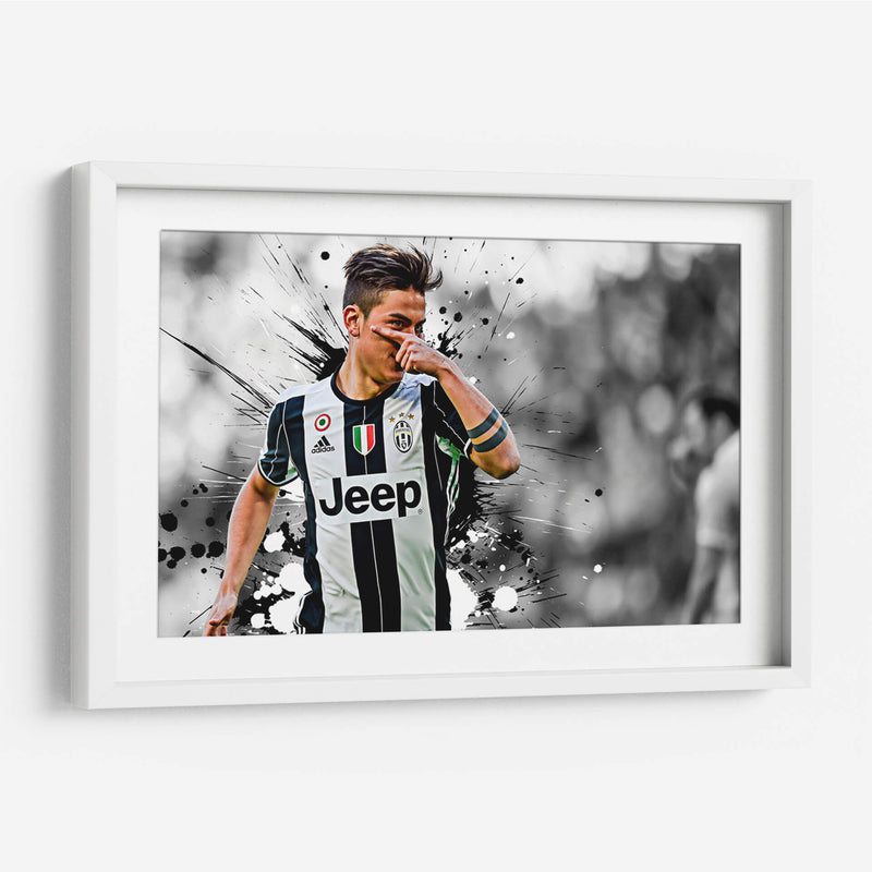 Paulo Dybala - Juventus | Cuadro decorativo de Canvas Lab