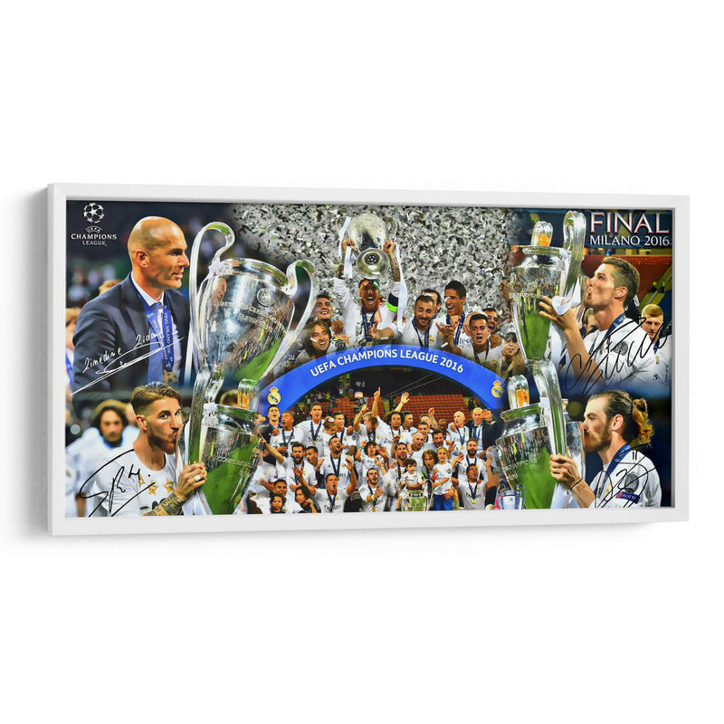 Real Madrid Champions League | Cuadro decorativo de Canvas Lab