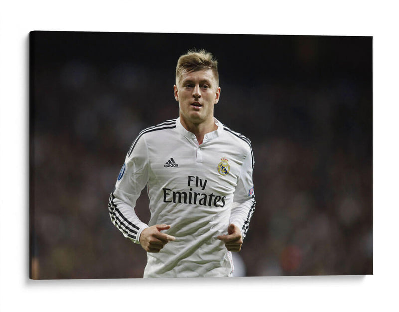 Toni Kroos - Real Madrid | Cuadro decorativo de Canvas Lab