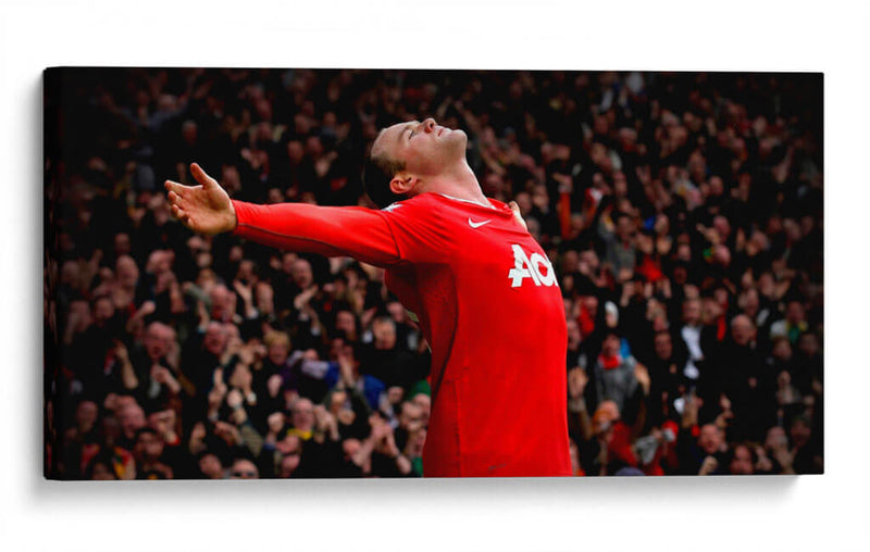 Wayne Rooney - Manchester United | Cuadro decorativo de Canvas Lab