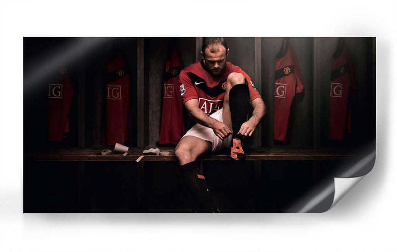 Wayne Rooney | Cuadro decorativo de Canvas Lab