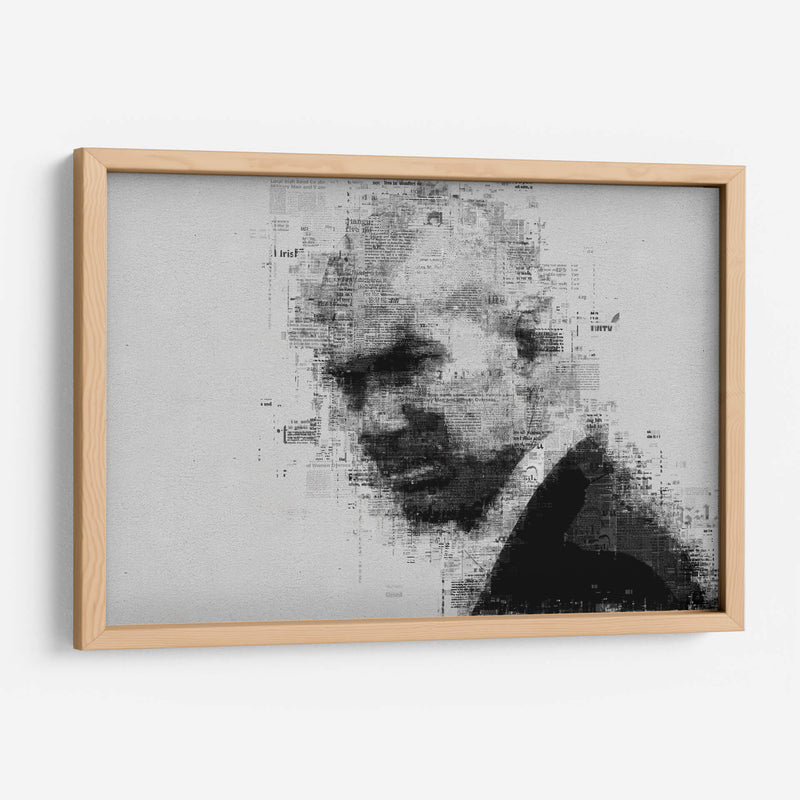 Zidane en periódico | Cuadro decorativo de Canvas Lab