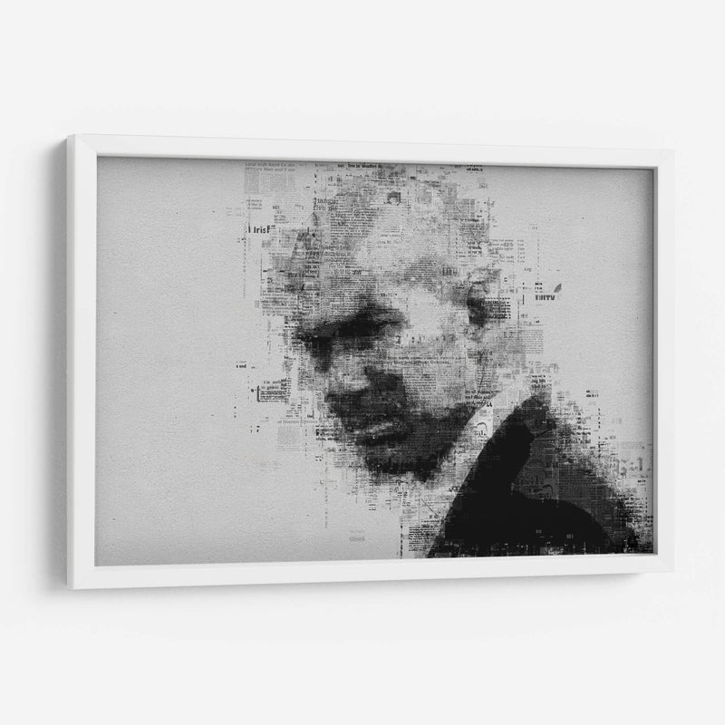 Zidane en periódico | Cuadro decorativo de Canvas Lab