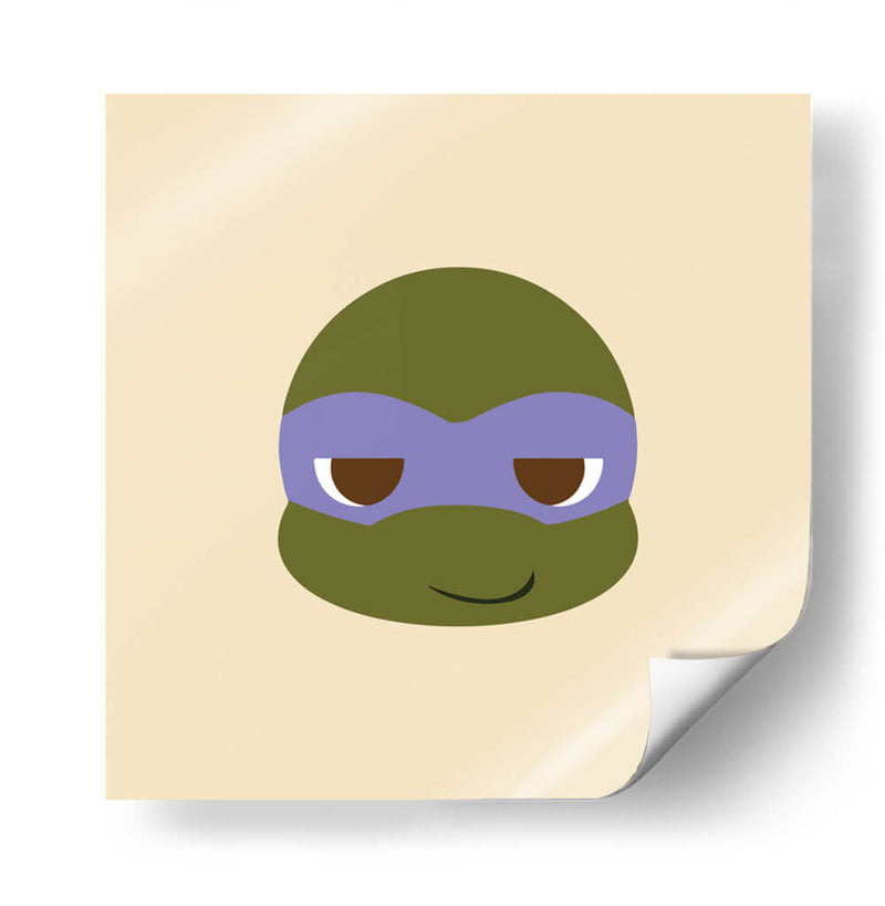 Donatello minimalist portrait | Cuadro decorativo de Canvas Lab