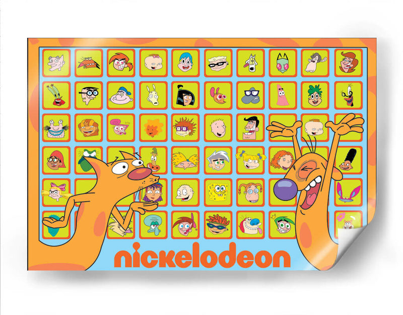 Nickelodeon - Jonathan Missael | Cuadro decorativo de Canvas Lab