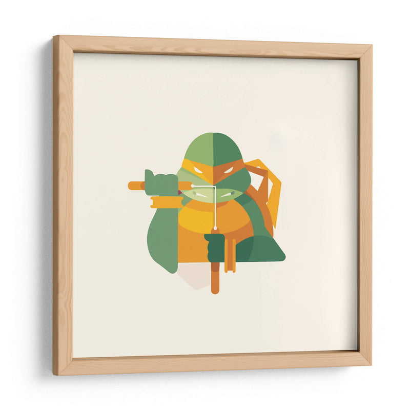 Miguel Ángel minimalista | Cuadro decorativo de Canvas Lab
