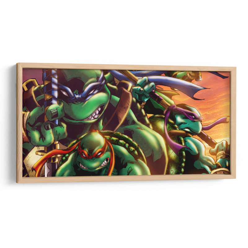 Tortugas rudas | Cuadro decorativo de Canvas Lab