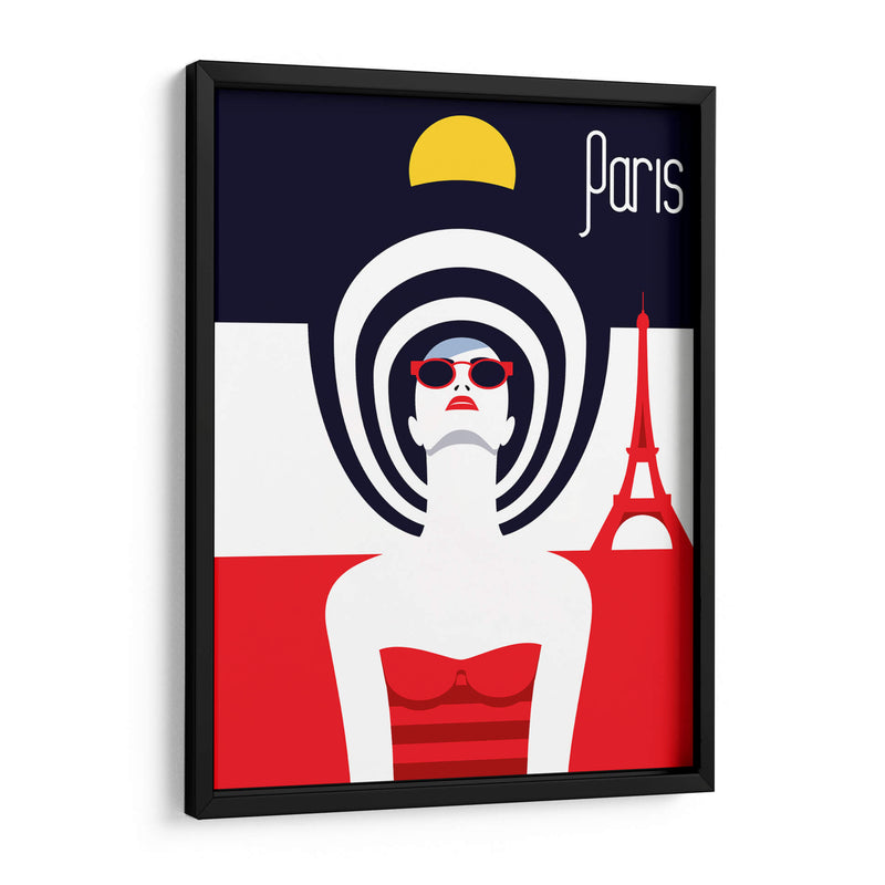 French woman | Cuadro decorativo de Canvas Lab