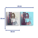 Cindy Crawford Pop Art - Set de 2 - Artsy Greece - Cuadro decorativo | Canvas Lab