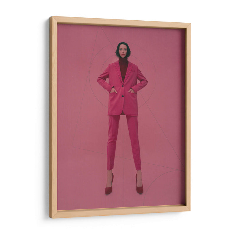 Hot pink suit | Cuadro decorativo de Canvas Lab