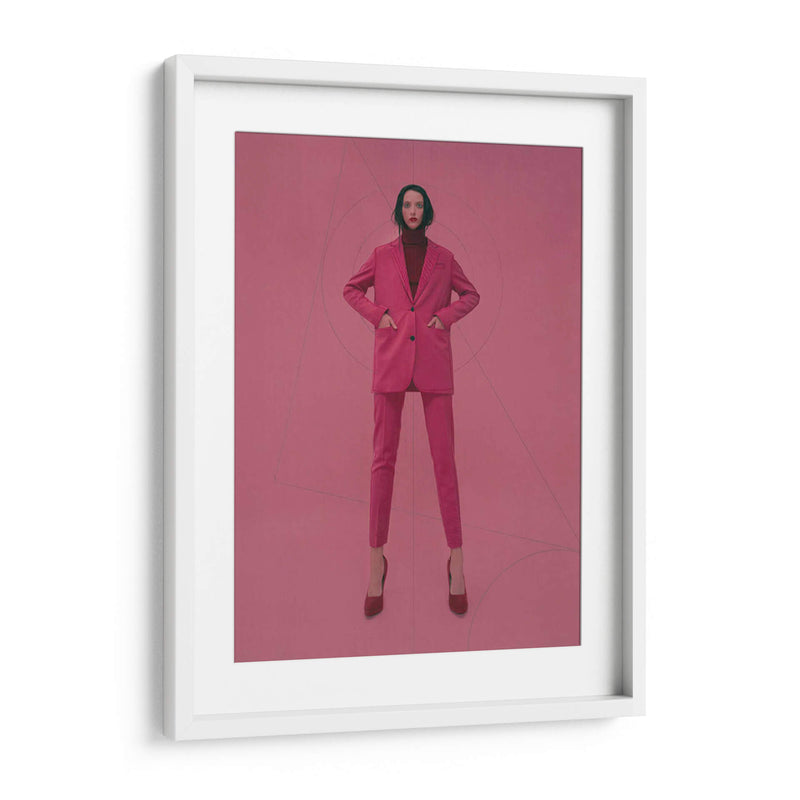 Hot pink suit | Cuadro decorativo de Canvas Lab